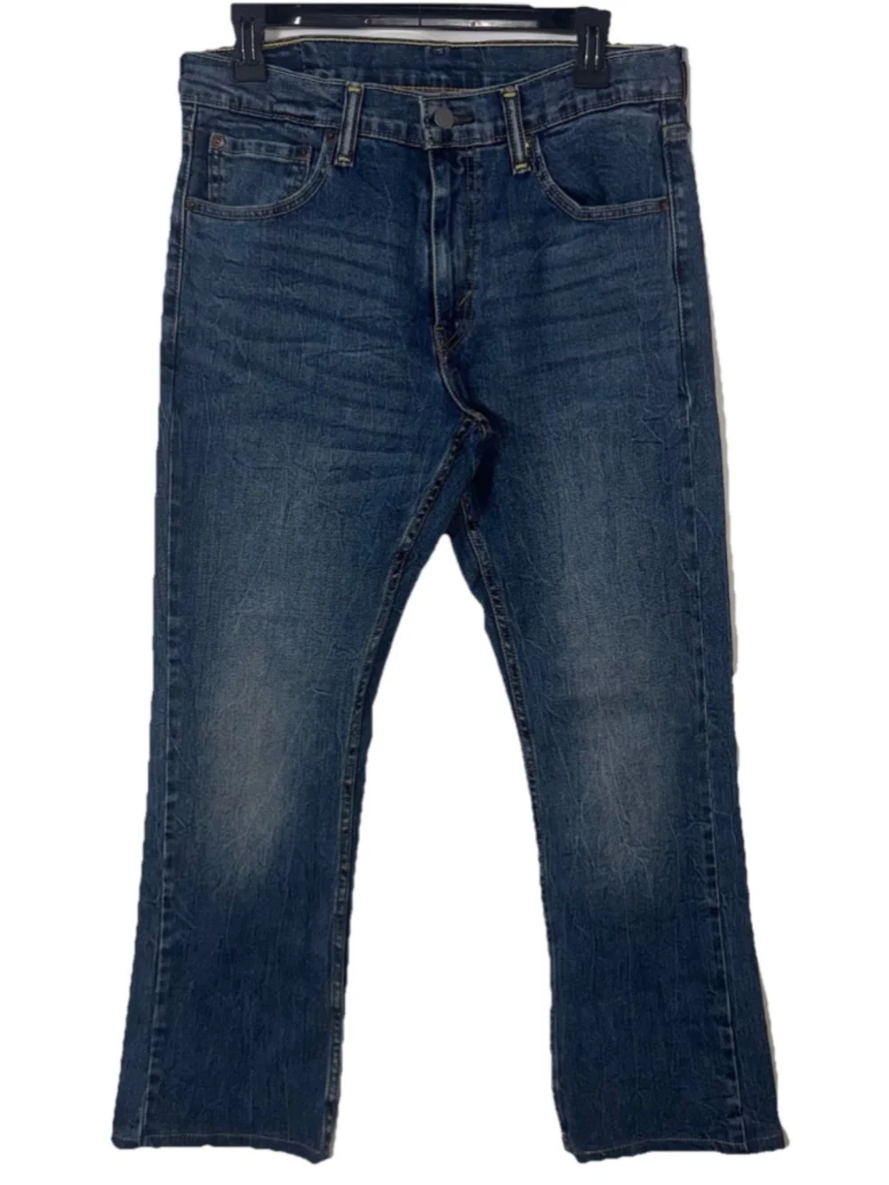 levis 527 bootcut jeans mens 32x30 Wiskered Dark Wash Western Cotton